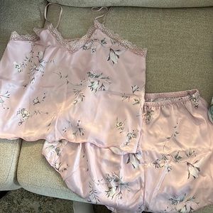 Floral pajama set